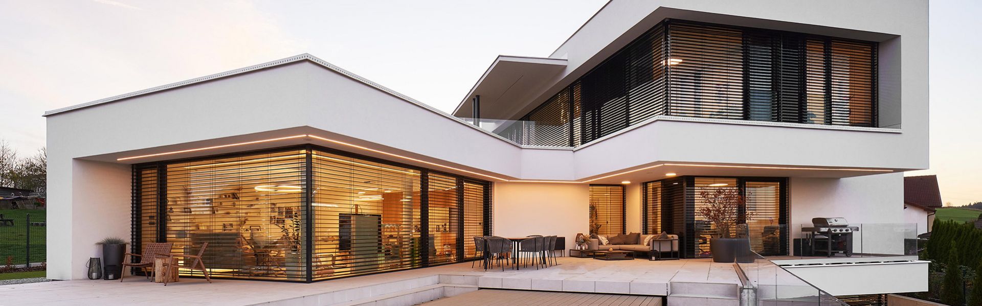 hero_image Climax-Raffstoren lassen sich komplett in Smarthome-Umgebungen einbinden und automatisiert steuern.